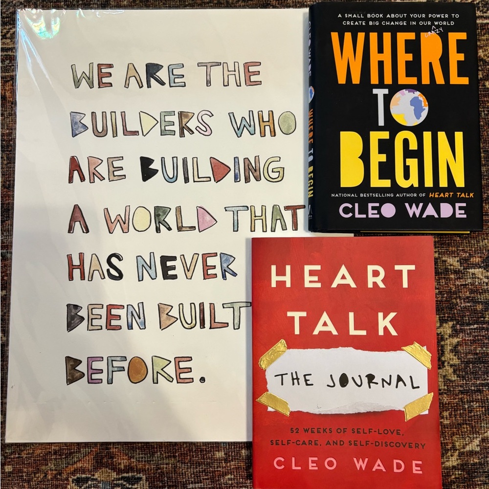Cleo Wade Bundle | Artwork & Books